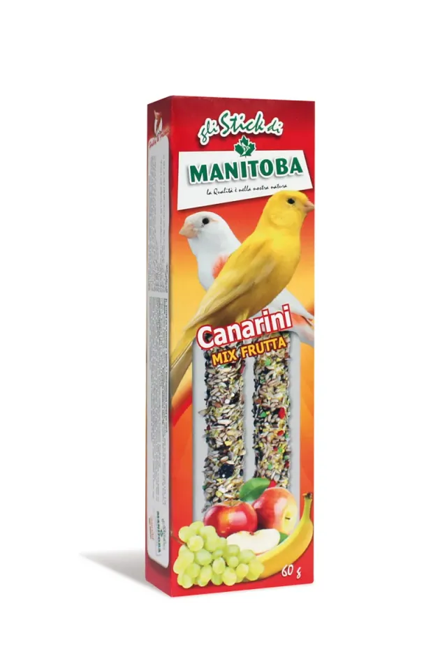 Manitoba Canarini Mix Frutta kanariesticks 2x60 g