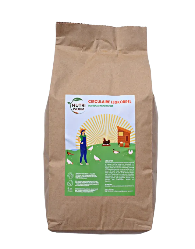 Samenwerken met de Natuur Circulaire Legkorrel kippenvoer 4 kg zonder soja
