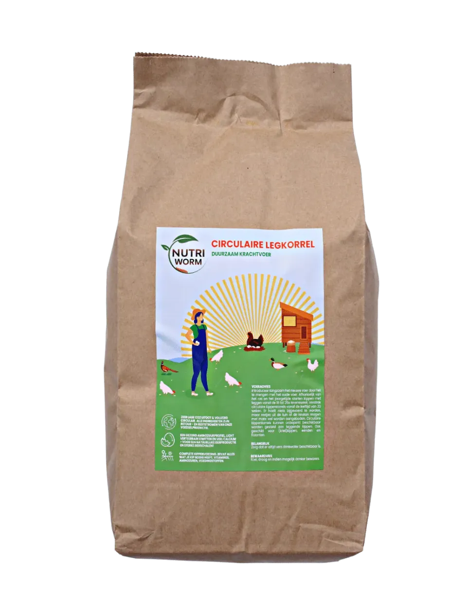 Samenwerken met de Natuur Circulaire Legkorrel kippenvoer 4 kg zonder soja