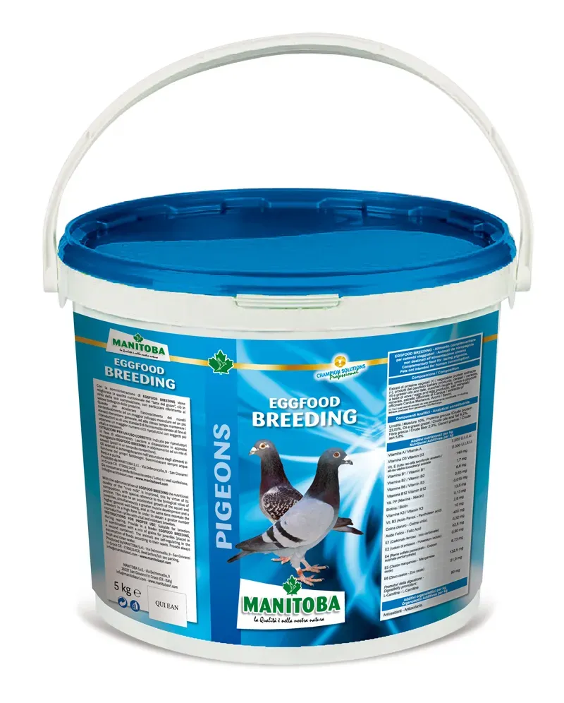 Manitoba Eggfood Breeding eivoer 5 kg voor kweek