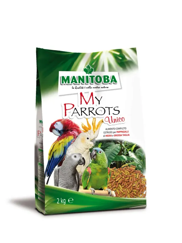 My Parrots Unico papegaaienvoer 2 kg compleet