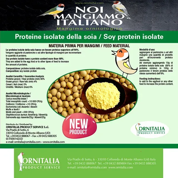 Perle Morbide Soy Protein Isolate eiwitpoeder 90%