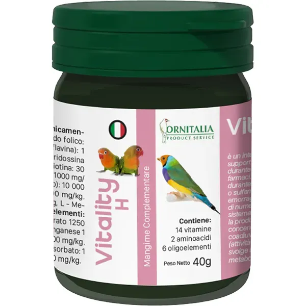 Perle Morbide Vitality H vogelvoer vitamine