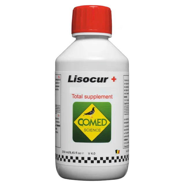 Comed Lisocur+ Pigeon kuur voor duiven 250ml immuniteit