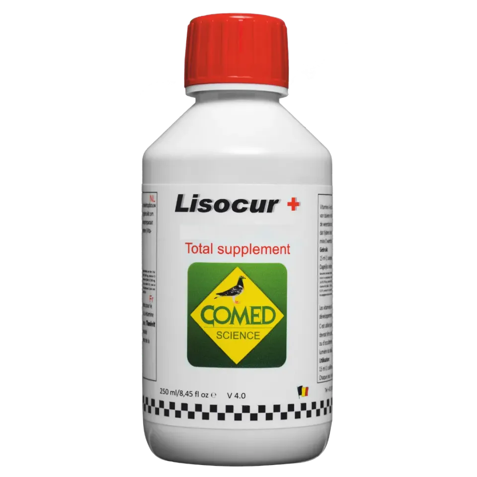 Comed Lisocur+ Pigeon kuur voor duiven 250ml immuniteit