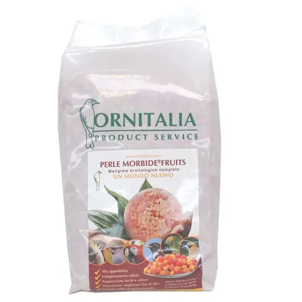 Perle Morbide Fruit Red vogelvoer fruit 3-5 mm
