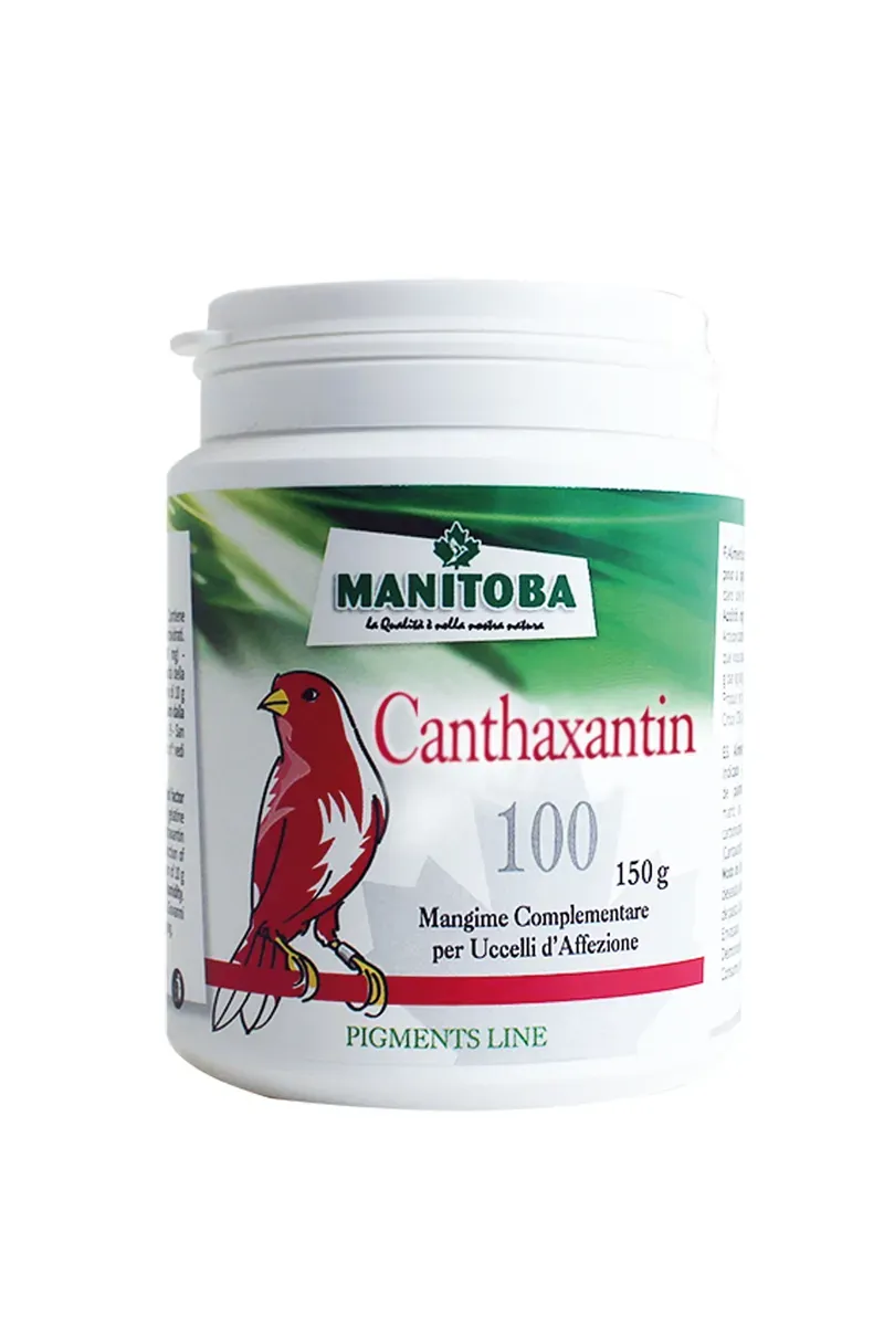 Manitoba Cantaxantin roodvoer 150 g voor kanaries