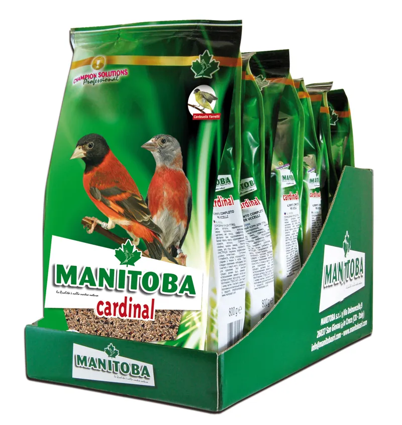 Manitoba Cardinal kanarievoer 800 g eiwitrijk