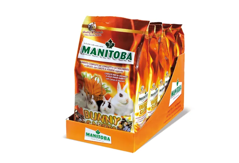 Manitoba Bunny Carota konijnenvoer 1 kg wortel