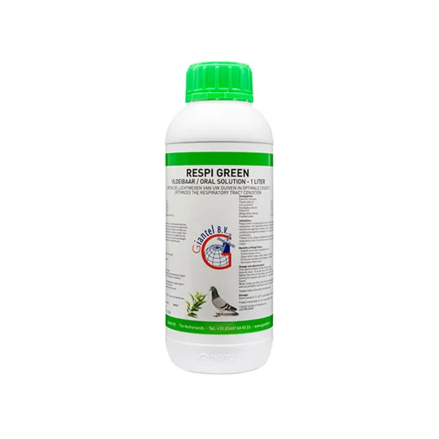 Giantel Respi Green luchtwegsupplement 1 liter kruiden