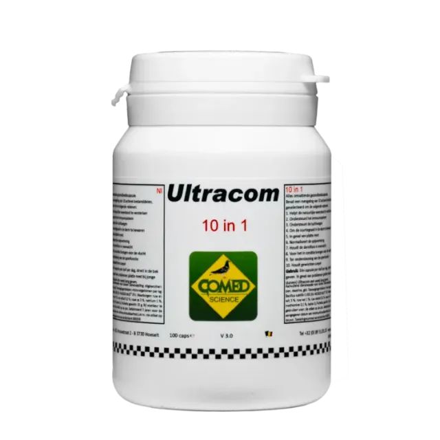 Comed Ultracom capsules voor duiven 100 caps gezondheid