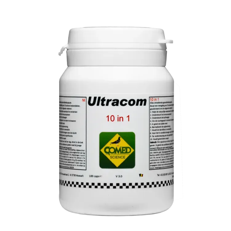 Comed Ultracom capsules voor duiven 100 caps gezondheid