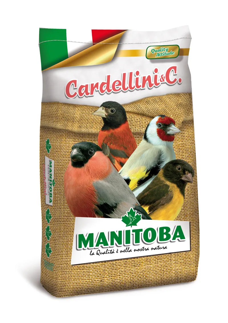 Manitoba Cardellino Extra vogelzaad 1 kg distelvink