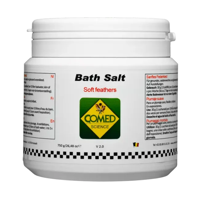 Comed Bath Salt badzout voor vogels 750g zacht vederkleed