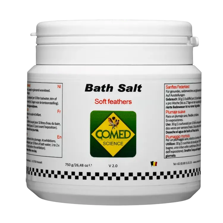 Comed Bath Salt badzout voor vogels 750g zacht vederkleed