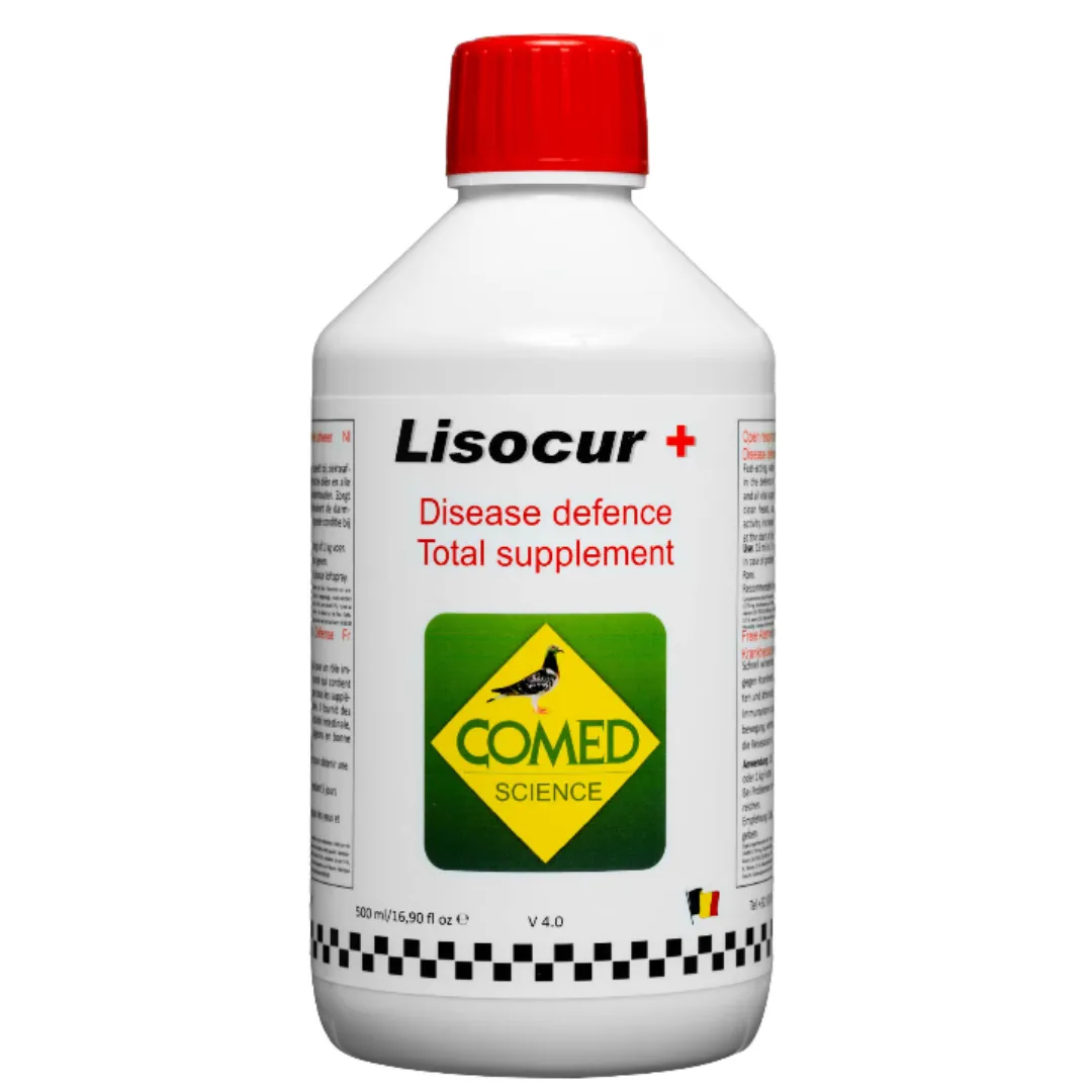 Comed Lisocur+ Pigeon kuur voor duiven 250ml immuniteit