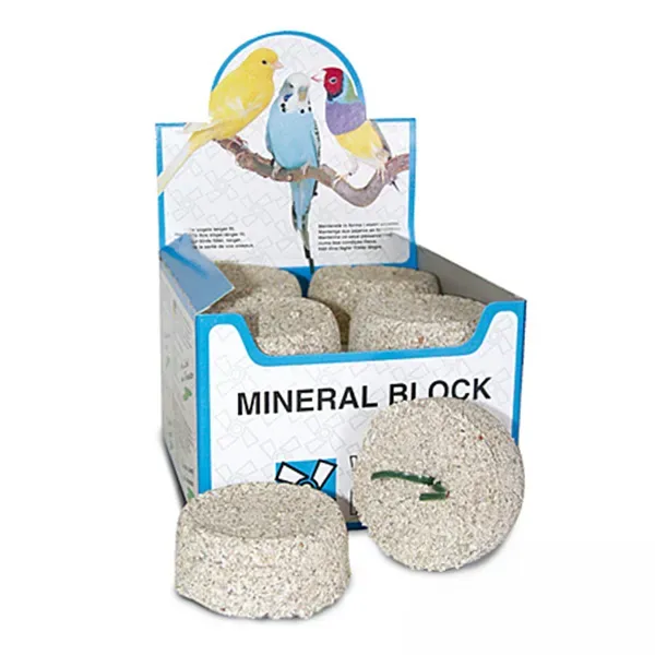 Perle Morbide mineraalblok medium grof met haak