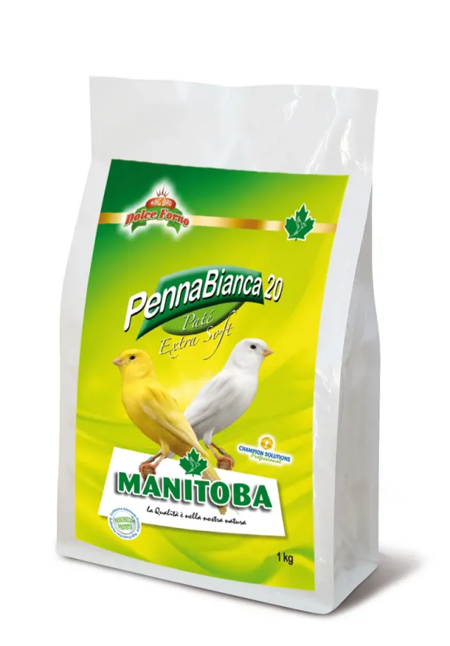 Manitoba Penna Bianca Extra Soft eivoer 1 kg extra zacht