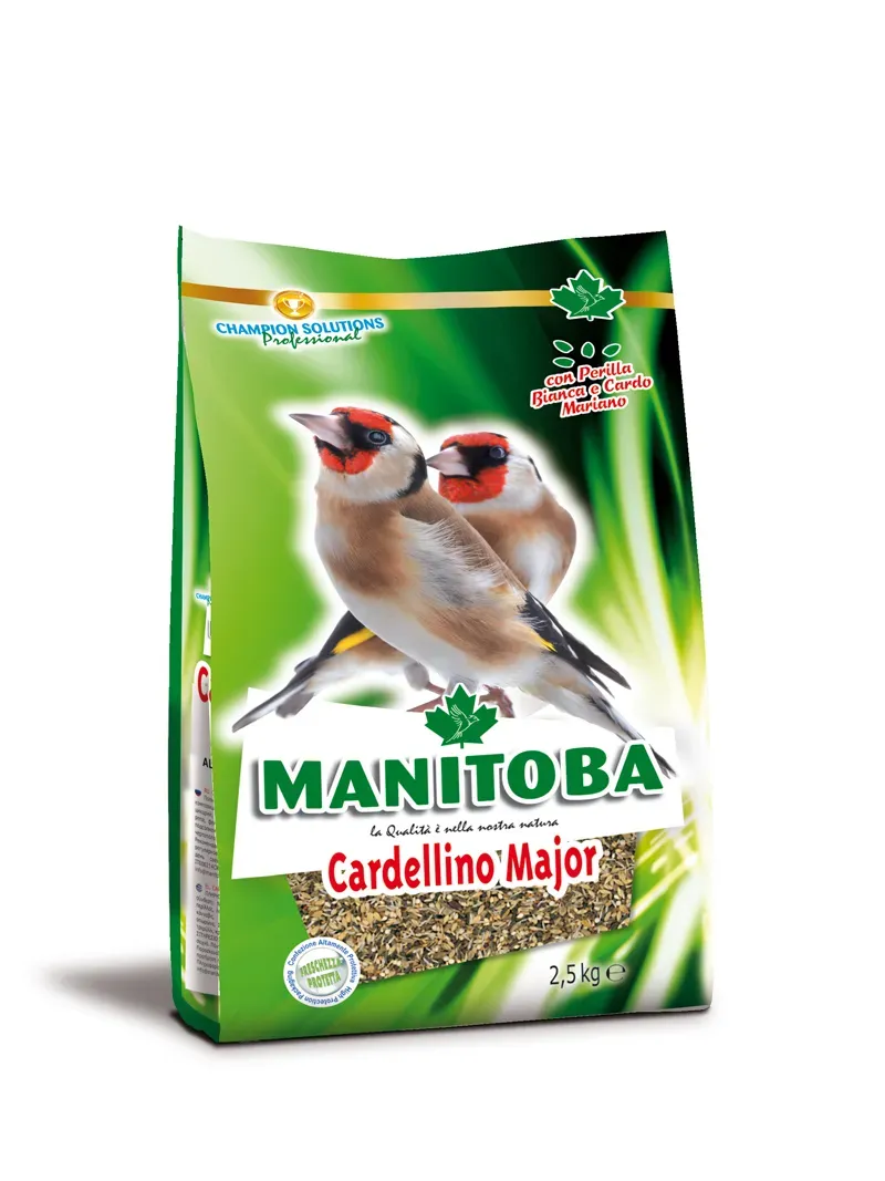 Manitoba Cardellino Major distelvinkvoer 15 kg met perilla