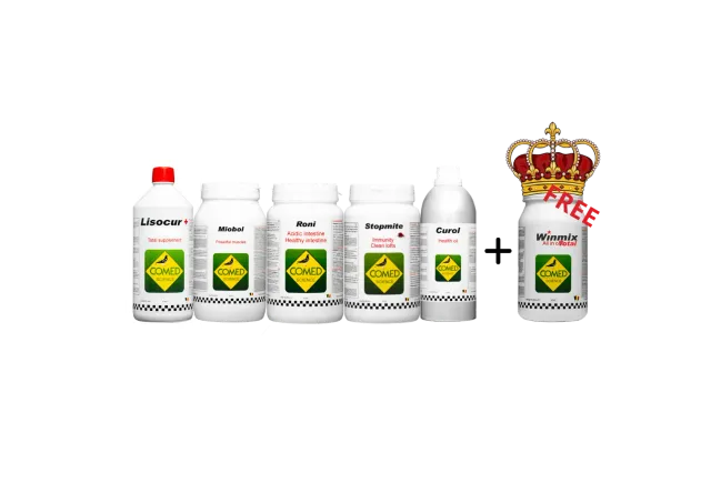 Comed Big 5 Pigeon pakket voor duiven met Winmix Total 1 kg