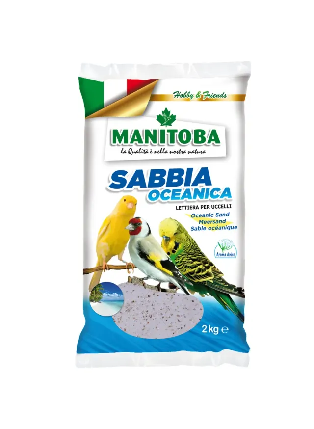 Manitoba Sabbia Oceanica vogelzand 20 kg