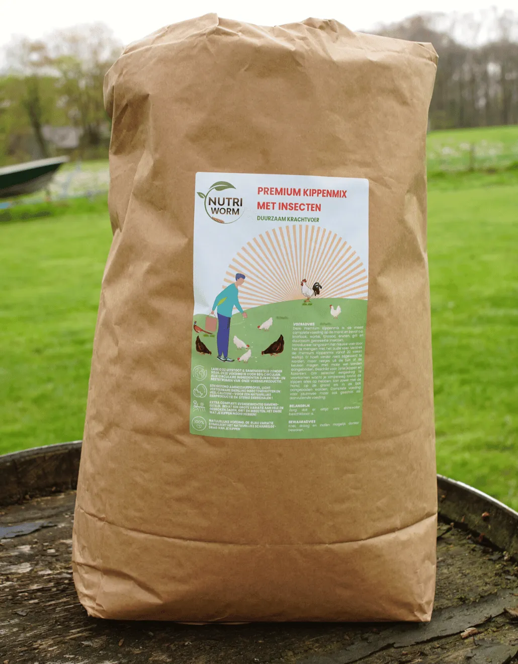 Samenwerken met de Natuur Premium Kippenmix kippenvoer 4 kg compleet
