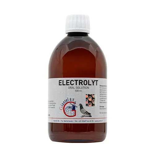 Giantel Electrolyt elektrolyten 500ml vloeibaar voor duiven