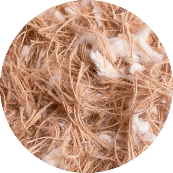 Perle Morbide Jute Cotton nestmateriaal voor kanaries