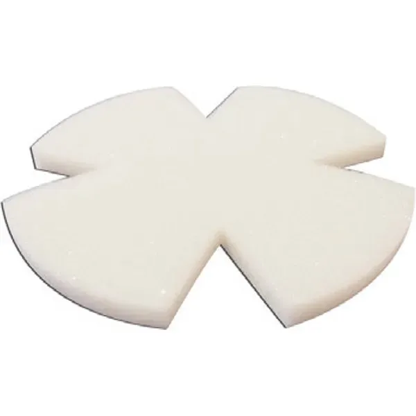 Perle Morbide Foam Rubber Nest Pad nestmatje wit
