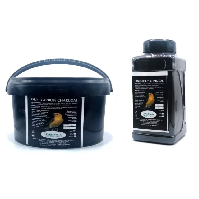 Perle Morbide Ornicarbon houtskool vogels korrel